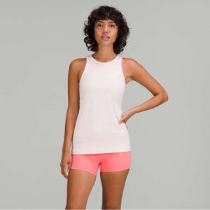 Lululemon Align Hip-Length Racerback Tank Top Strawberry Milkshake
